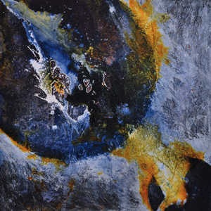 001 Urknall, 80 x 80 cm, 2010 