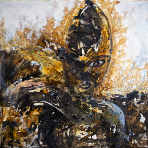 023 Sanfte Seele, 80 x 80 cm, 2010, 8117-3-2010